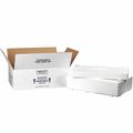 Partners Brand Insulated Shipping Kits, 19 1/2" x 11 1/2" x 4 1/8", White, 1/Case 260C