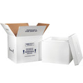 Partners Brand Insulated Shipping Kits, 16 3/4" x 16 3/4" x 15", White, 1/Case 249C