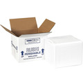 Partners Brand Insulated Shipping Kits, 6" x 5" x 4 1/2", White, 8/Case 202C