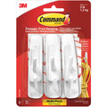 3M 3M™ 17001 Command™ Value Pack, Medium, White, 6 Hooks and 12 Strips, 6/Packs per Case CHS1005
