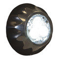 Buyers Products Clear Surface/Recess Mount Round LED Strobe Light 8892401