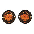 Buyers Products 15 Foot Amber Bolt-On Hidden Strobe Kits With In-Line Flashers With 6 LED 8891216
