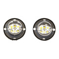 Buyers Products 25 Foot Amber/Clear Bolt-On Hidden Strobe Kits With In-Line Flashers With 6 LED 8891227