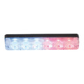 Buyers Products Ultra Bright Narrow Profile Blue/Red LED Strobe Light 8892805