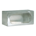 Buyers Products Single Oval Light Box Smooth Aluminum LB383ALSM
