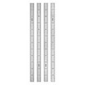 Kipp Ruler, Stainless Steel, Self Adhesive. Horizontal, zero at right. 28" long, 15 mm wide, 1 mm thick K0759.0022L01XA02.005