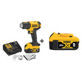 Dewalt Heat Gun Kit, Battery Powered, 20V DC, Dual Temp. Setting, 400 Watt, Pistol Handle DCE530P1/DCB205