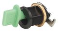 Delta Lock Interchangeable Core Keyed Cam Lock, Keyed Different, SFIC Key, For Material Thickness 1 1/4 in G085055