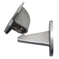 Zoro Select Automatic Door Holder, Satin Chrome, Wall, Color: Silver 33J788