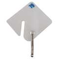 Zoro Select Key Tag Numbered 1 to 10, White, 10 PK 33J874