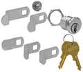 Salsbury Industries Universal Lock, H/V Mailbox, 2 Keys 1190