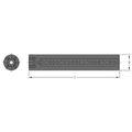 Ultra-Dex Usa Indexable Boring Bar, A2500-12, 12 in L, High Speed Steel A2500-12