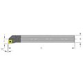 Ultra-Dex Usa Indexable Boring Bar, C06M SCLCR2-250, 6 in L, Carbide, 80 Degrees  Diamond Insert Shape C06M SCLCR2