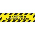 Accuform Slip-Gard Step-Style Floor Sign, 6" H, 24" W, Vinyl, Rectangle, English, PSR272 PSR272