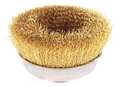 Weiler Crimped Wire Cup Wire Brush, 5", 0.014" 93815