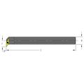 Ultra-Dex Usa Indexable Boring Bar, S10Q SVFBR2, 7 in L, High Speed Steel, 35 Degrees  Diamond Insert Shape S10Q SVFBR2