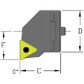 Ultra-Dex Usa Indexable Cutting Head Unit, SH24 STFCL3, 1.4960 in L, Steel, Triangle Insert Shape SH24 STFCL3