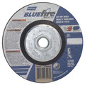 Norton Abrasives Depressed Center Wheels, Type 27, 4 1/2 in Dia, 0.0625 in Thick, 5/8"-11 Arbor Hole Size 66252843223