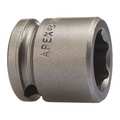 Apex Tool Group 3/8" Square Drive, 15mm Metric Socket, 6 Points M-15MM13