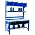 Benchpro Hvy-Duty Packaging Bench Set, 72inWx36inD PACK3672