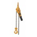 Harrington Lever Chain Hoist, 3,000 lb Load Capacity, 10 ft Hoist Lift, 1 in Hook Opening LB015-10-SYH