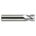 Melin Tool Co Carbide End Mill, 3/16in.dia, 30deg. 16230