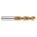 Yg-1 Tool Co Screw Machine Drill Bit, 7/16 in Size, 130  Degrees Point Angle, High Speed Steel, TiN Finish DN514028
