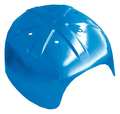 Occunomix Bump Cap, Front Brim, Polyethylene, Pinlock Suspension, Blue, Fits Hat Size One Size Fits Most V400