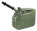 Wavian 5.3 gal Green Cold Rolled Steel Gas Can Gasoline 2238-10