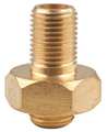 Haltec Valve Bore Adapter, PK5, Color: Brass AD-1-5