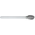 Osg Carbide Bur, Egg, 1/4 in. 915-0008