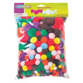 Creativity Street Pompoms, Clssrm Pk, Ast, PK300 AC815001