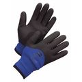 Honeywell North Coated Cold Grip Gloves, M, Blue/Black, Polyamide NF11HD8M