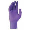 Kimberly-Clark Exam Gloves, Nitrile, L, 100 PK, Purple 55083