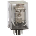 Square D General Purpose Relay, 12V AC Coil Volts, 8 Pin, DPDT 8501KPR12V36