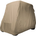 Classic Accessories Golf Cart Cover, Long Roof, 4-Person, Khaki 40-039-345801-00