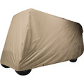 Classic Accessories Golf Cart Cover, Extra Long Roof, 6 Person, Khaki 40-042-345801-00