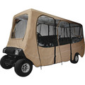 Classic Accessories Golf Cart Enclosure Roof, 6 Person, Light Khaki, X-Long 40-051-345801-00