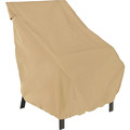 Classic Accessories Terrazzo High Back Chair Cover, Sand, 26"x25" 58932-EC