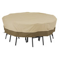 Classic Accessories Veranda Medium/Large Square Table/Chair Set Cover, 88"x88" 55-701-011501-00