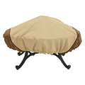 Classic Accessories Cover, Large, Rnd Fire Pit, Beige 72942