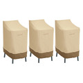 Classic Accessories Veranda Bar Chair/Stool Cover, 30"x28", 3PK 55-642-011501-3PK