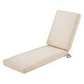 Classic Accessories Chaise Lounge Cushion, Antique Beige 62-029-BEIGE-EC