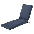 Classic Accessories Chaise Lounge Cushion, Blue 62-001-INDIGO-EC