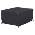 Classic Accessories Fire Pit Cover, Fire Pit Table Cover, Black, 42" Square 55-557-010401-00