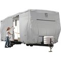 Classic Accessories Travel Trailer RV Cover, 30 ft-33 ft, Grey 80-139-191001-00