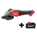 Milwaukee Tool Angle Grinder, 18V DC, 6 in Wheel Dia. 2980-20, 48-11-1865