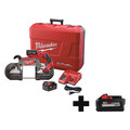 Milwaukee Tool Portable Band Saw Kit, 18V DC, 44 7/8 in Blade Length 2729-22, 48-11-1880