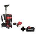 Milwaukee Tool Cordless Backpack Vacuum, 1 gal. Cap. 0885-21HD, 48-11-1880