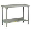 Little Giant Workbench, Steel, 72" W, 30" D WSL2-3072-36